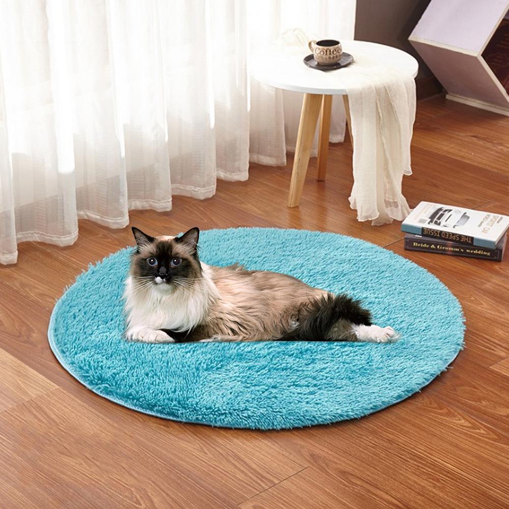 Plush Four Seasons USB Charging Interface Pet Electric Blanket Heating Pad Mat for Small Dogs Cats