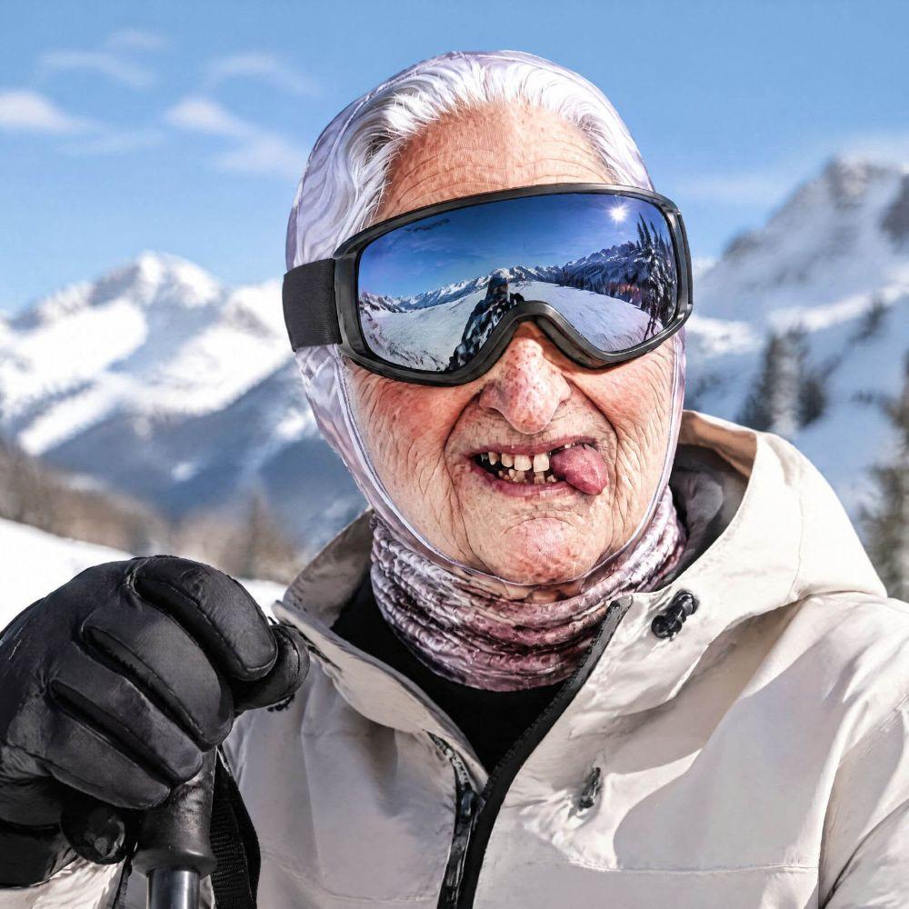 Unisex Size Funny Prank Mask 3D Print Motorcycle Ski Face Mask Motorcycle Riding Mask Motorcycle