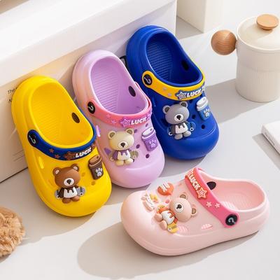 Cartoon Slippers, Boys' Shoes, Anti-slip Soft-soled Girls' Shoes