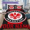 Biancheria da letto personalizzata Eintracht Frankfurt, Set piumone Copripiumone Federa Regalo di compleanno per la casa(1 * copripiumino + 2 * federa, senza nucleo)_xia