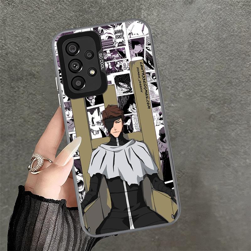 Bleach Anime Ichigo Kenpachi Shockproof Phone Case for Samsung A17 A16 A15 A14 A37 A57 A36 A56 A26 A35 A55 A25 A34 A54 A24 A13 A