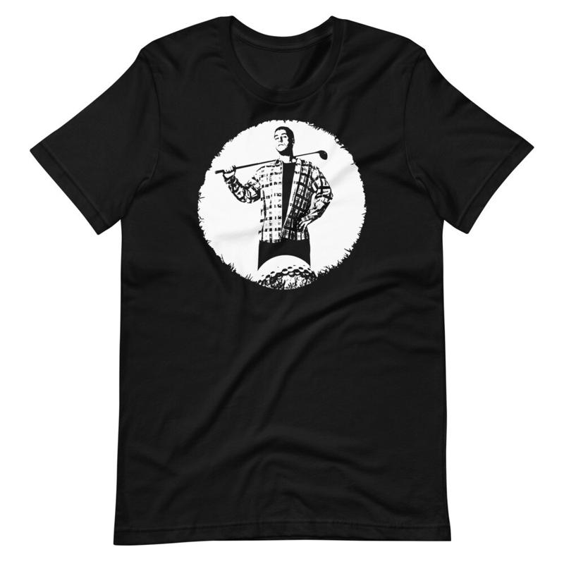 Golf Player with Club & Ball T-shirt S