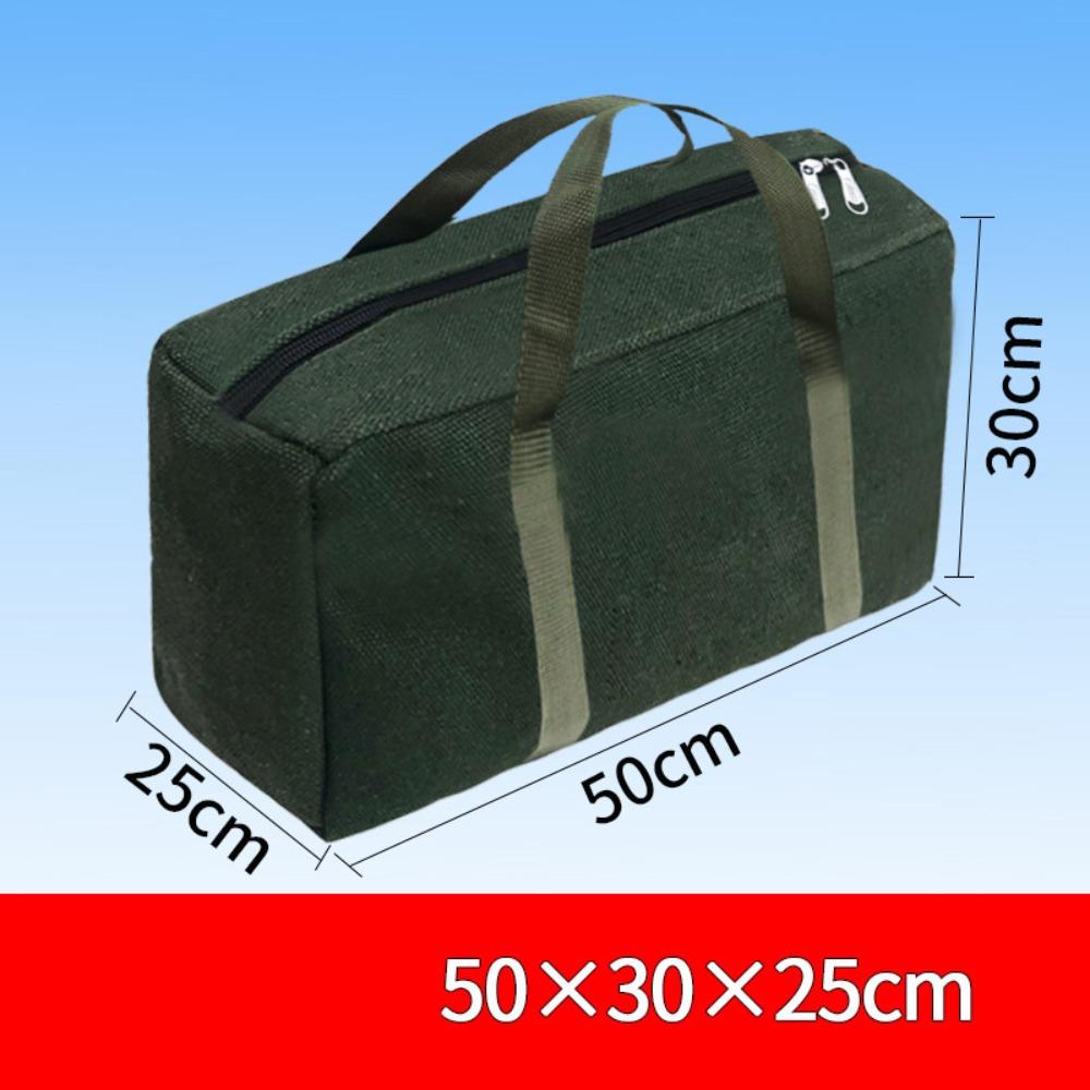 Durable Thick Canvas Tool Storage Bag Handbag Portable Hardware Tool Organizer Large capacity Hand Tool Auto Repair Tool Kit