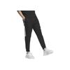 Adidas SS23 Contrast Stripe Elastic Waistband Joggers Men Bottoms Black IA8182