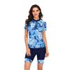 Short-sleeved split surfing suit sunscreen women's swimsuit fashion swimsuit diving suit