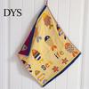 Towel Baby Soft Skin-touch 4-layer Comfortable Non-Irritating Cleaning Hand Skin Cotton Various Prints Face for Kindergarten Bathroom