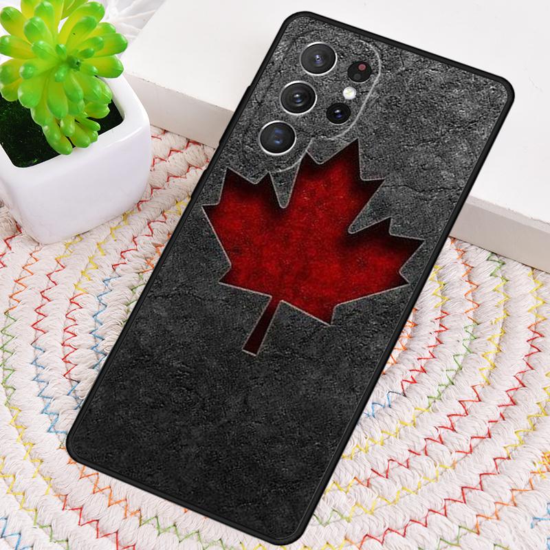 Canadian Flag Phone Case for Samsung Galaxy Note 10 Pro S26 Ultra S23 S24 FE S25 S21 S22 PLUS Shockproof Cove