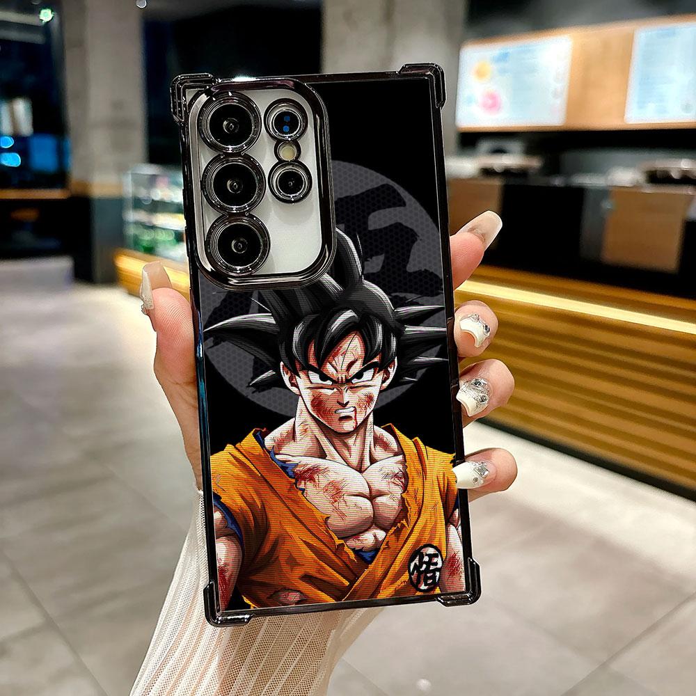 Goku Dragon Ball z Cover Per Galaxy S26Ultra Custodia Per Telefono Samsung S26 S25 S24 S23 S21 Ultra S20 FE S25 Plus 5G Cover in Silicone