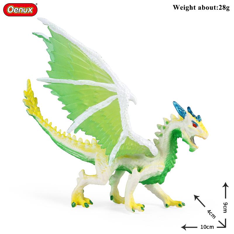 Oenux Simulation Dinosaur Dragon Turtles Fire Bull Orangutan Magma Golem Animal Model Action Figures Pvc Collection Kid Toy Gift
