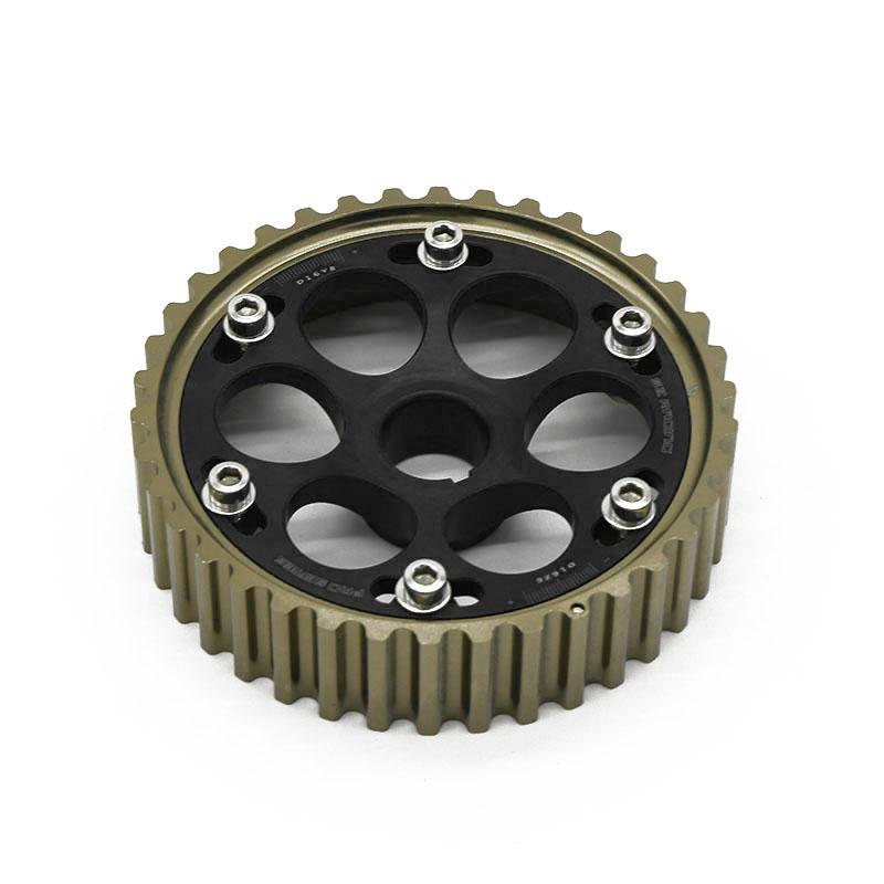 1pcs Adjustable Cam Gear Timing Gear Fit For Honda SOHC D15/D16 D-Series Engine Cam чёрный