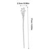 Kanzashi one stick hair accessory moonstar hairpin ornament simple parts traditional clothing items yukata Hanfu everyday use