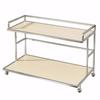 1 Pcs Dressing Table Storage Rack 2 Tier Bathroom Makeup Organizer Counter Storage Rack for Dressing Table Bathroom Kitchen