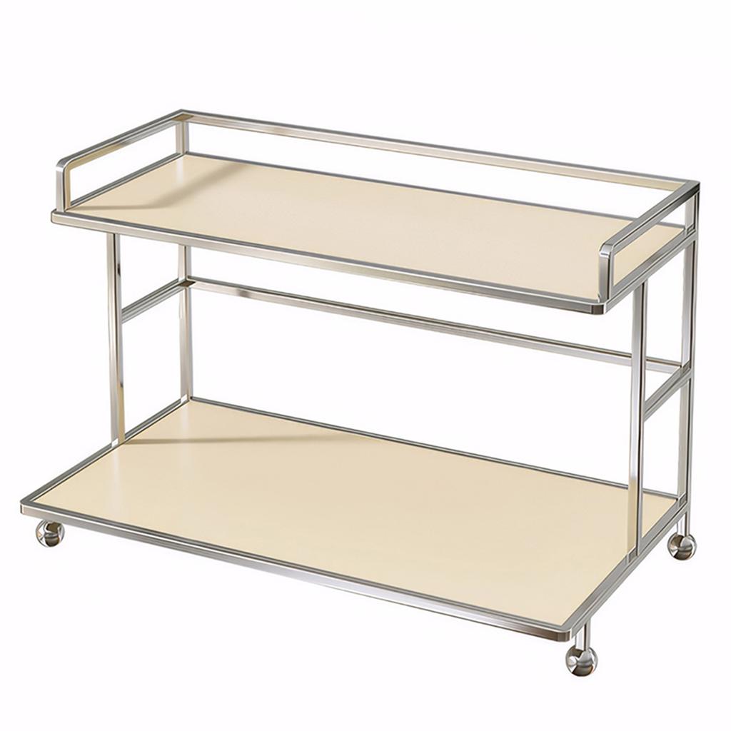 1 Pcs Dressing Table Storage Rack 2 Tier Bathroom Makeup Organizer Counter Storage Rack for Dressing Table Bathroom Kitchen