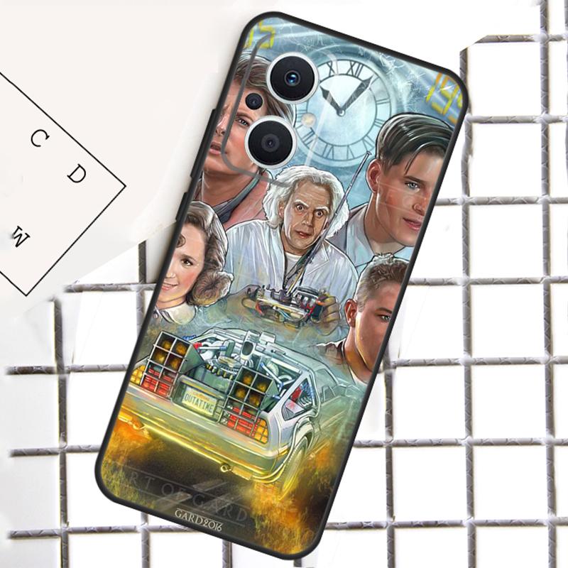 Back to the Future Case For OPPO Reno 8 Lite 4 5 6 7 10 Pro 4Z 5Z 8T OPPO Find X5 X6 Pro X2 Neo X3 Lite Cover