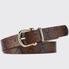Fashionable Snake Scale Pattern Belts for Woman 105cm Soft PU Belts Woman Coat Skirt Accessories