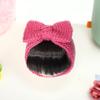 Props Decor Newborn Princess Wig Headband Toddler Neat Bang Baby Hair Wig Knitted Bow Bang