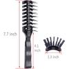Mens Vented Hair Brush for Blow Drying, Anti Static Vent Hairbrush for Styling Fine, Curly, Wavy, Wet or Dry Hair