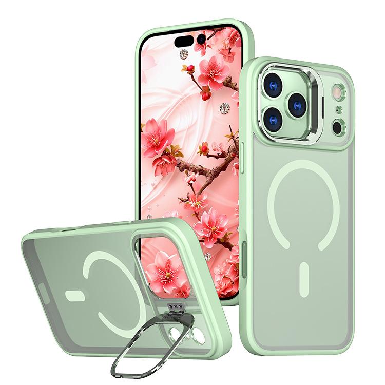 For IPhone 17 PRO Phone Case Lens Holder Magsafe Magnetic Anti Drop for Apple 16 Protective Case
