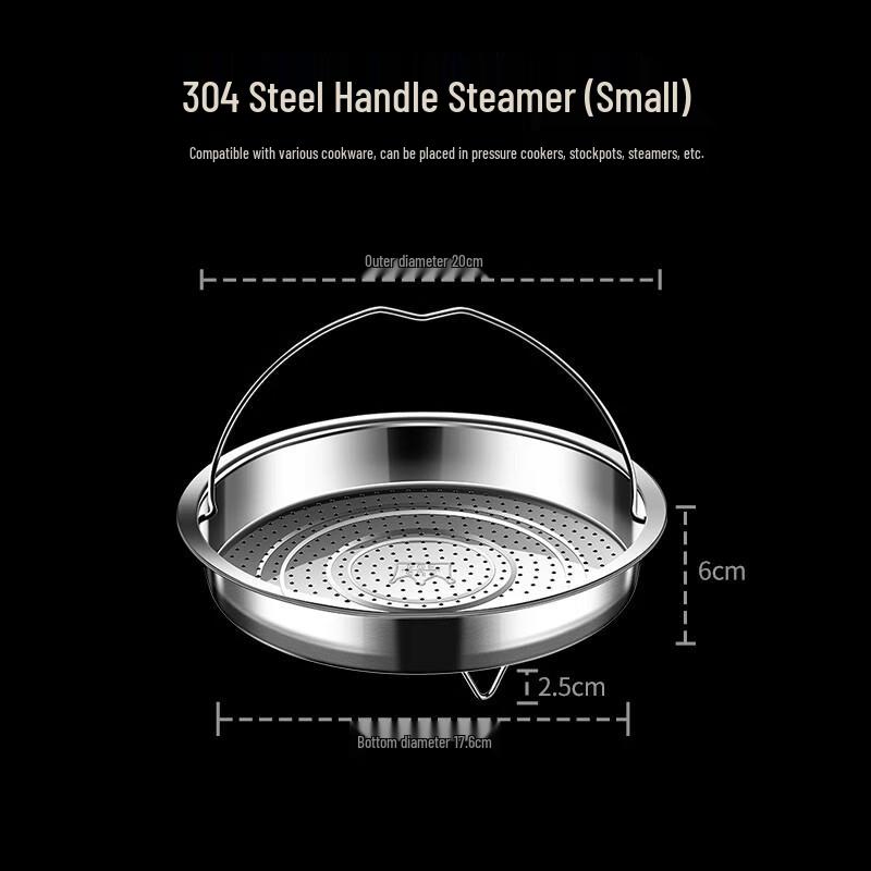 Edelstahl Klappdampfeinsatz