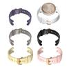 Cinturino per orologio flessibile, facile da installare, cinturino da polso in silicone da 14 mm, cinturino di ricambio per Garmin LilY