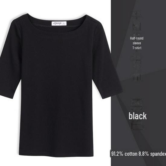 

Женские облегающие футболки с коротким рукавом — идеальный вариант для весны и осени, идеально подходят в качестве нижнего белья. 4XL