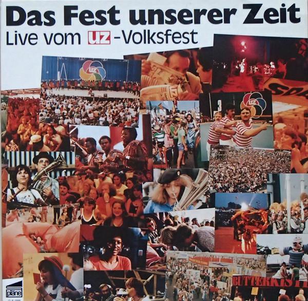 

LP Record VARIOUS Das Fest Unserer Zeit Live Vom UZV G60168 plne 1978 Germany Rock Used