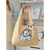 New puppy summer lightweight and versatile going out cartoon handbag office worker sundries leisure bag shoulder bag