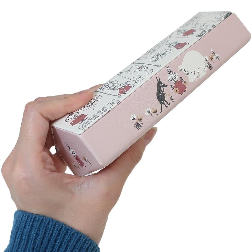 Moomin House Eyeglass Case with Comic Pattern Cloth,