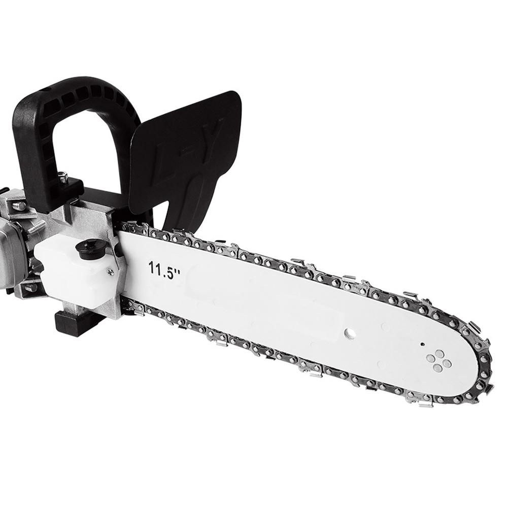 11.5" Electric Chainsaw Polishing Machine Angle Grinder into Saw Chain Woodworking Tool