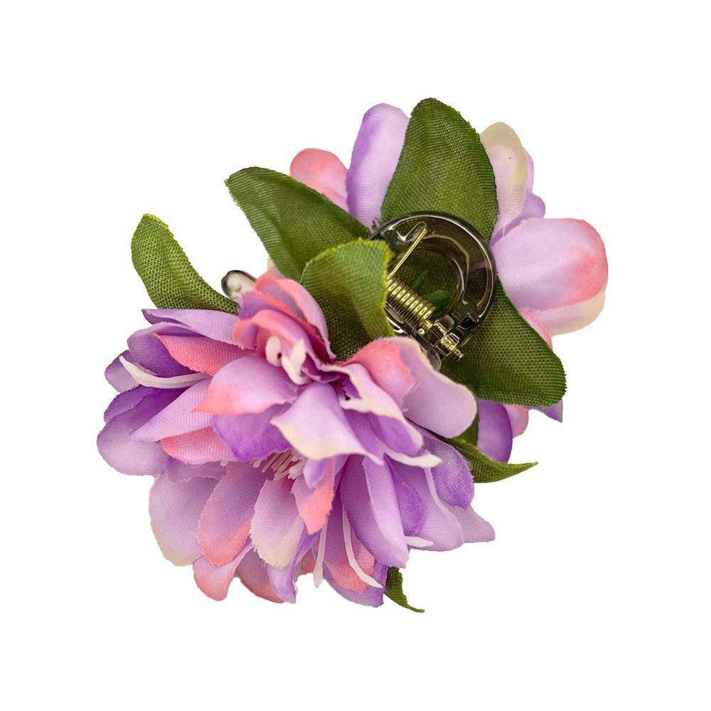 Seaside Flower Hair Clip Cloth Bohemian Style Hair Clip Cute Artificial Flower Hairpin  Beach