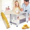 Macchina professionale per patate a spirale su bastoncino