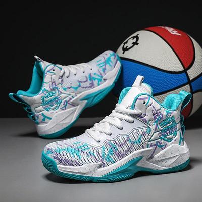 Neue Basketballschuhe für Herren im Frühling: Atmungsaktive Mesh-Sneaker für Jugendliche, Studenten und große Kinder. Große Größen verfügbar.