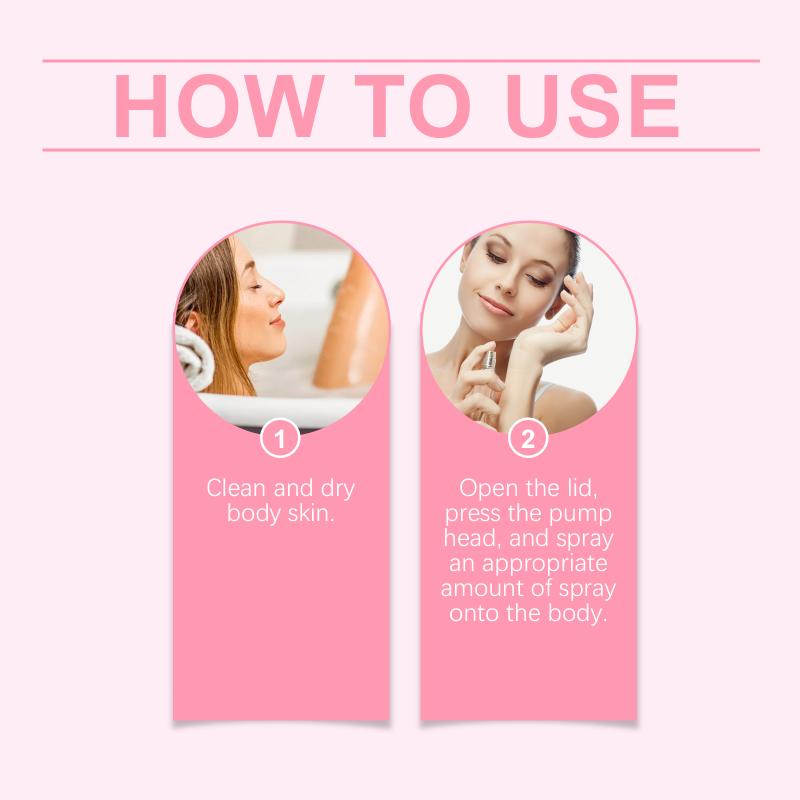 Body Perfume Cherry Blossom Long-Lasting Fragrance Spray With Soothing Scent Clean Cruelty Free Hair Body Perfume Spray
