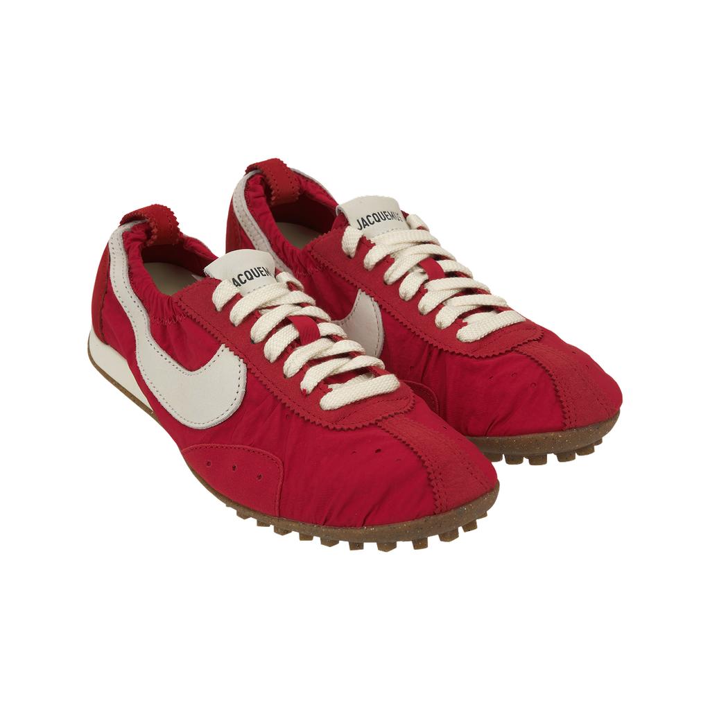 Jacquemus x Nike Buty Księżycowe SP Uniwersytecka Czerwień Damskie Sneakersy Kaszmirowy Rowerowo-Żółty Guma Jasnobrązowy HV8547-600
