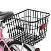Zadní úložný koš na kolo Heavy Duty Velkokapacitní Univerzální MTB Silniční horská kola Koš z kovového drátu Příslušenství pro kola