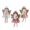 Lovely Plush Doll Ornament Unique Christmas Tree Hangers Decors Plush Doll Pendant Perfect For Festival Occasion Decoration