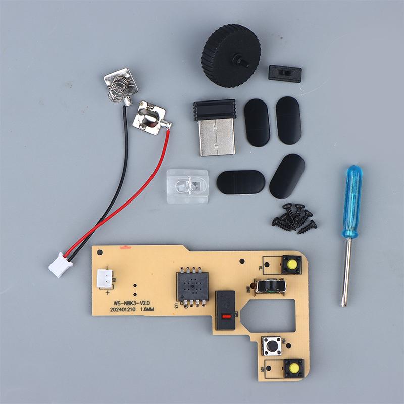 

1 Набор 3D Беспроводных Компонентов Мыши Для Беспроводной Мыши 002 DIY Креативные Компоненты Модели Для Деталей 3D Принтера Аппаратное Обеспечение