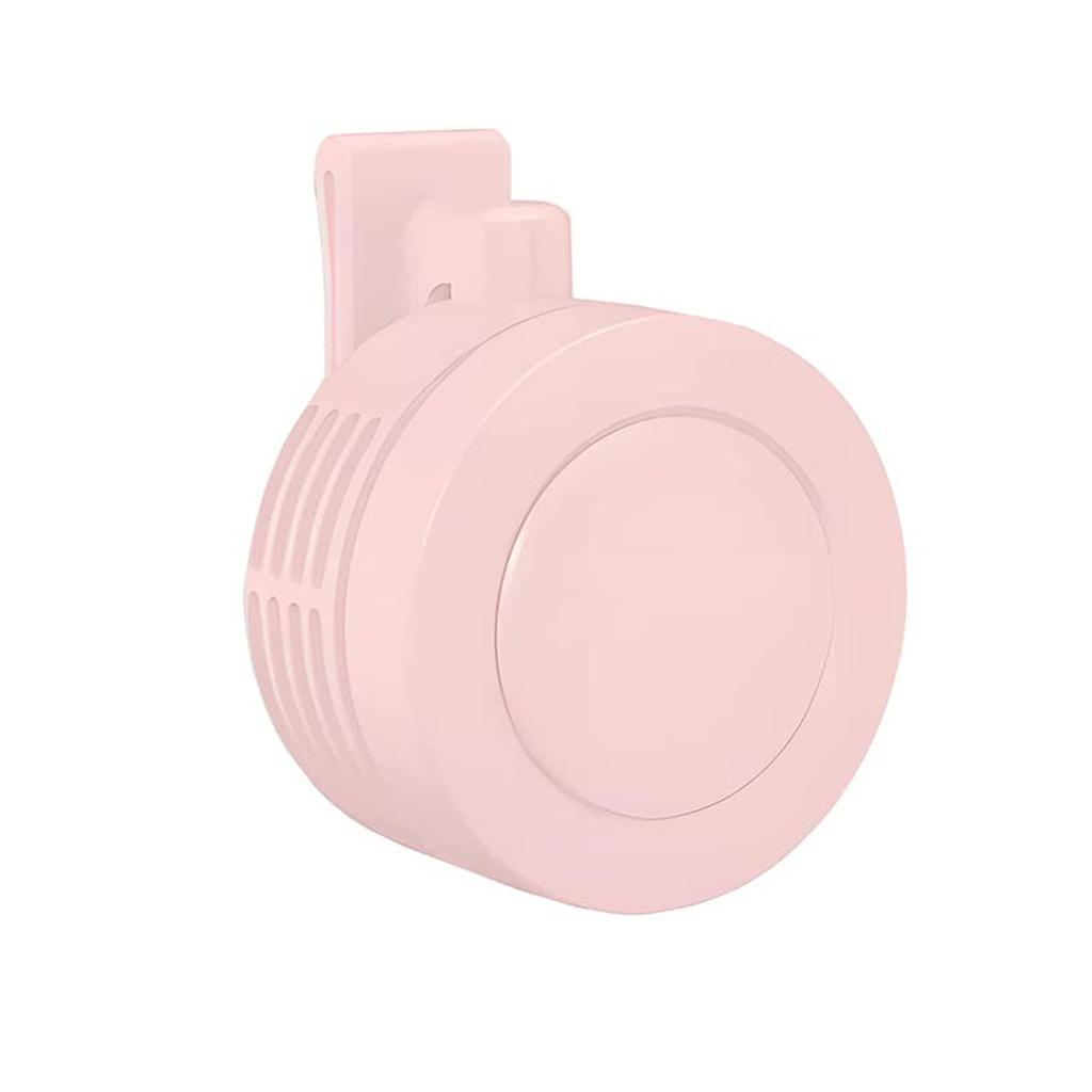 Portable Silent Bladeless Small Electric Fan Clip Hang Belt Mini Summer Outdoor Clip On Fan for Home Office Travel Accessories