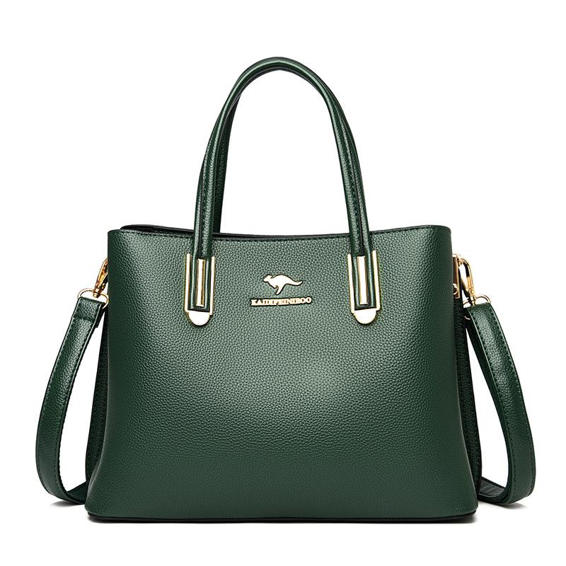 

Сумка через плечо для женщин Атмосферная большая вместительная сумка для женщин зелёный