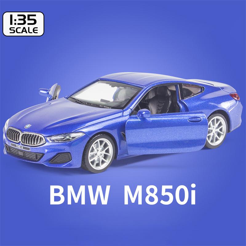 

1:35 BMW M8 M850i Supercar Alloy Car Die Cast Toy Car Model Sound and Light Children s Toy Collectibles Birthday gift