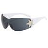 New YK European and American Spice Girls Surround Pentagram Sunglasses Hot-selling Fashion Sunglasses