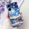 Clear Casing For Xiaomi Poco M6 Plus Cover For Xiaomi Poco M6 4G Case Luxury Butterfly Love Fashion Flowers Cool Lion Painted