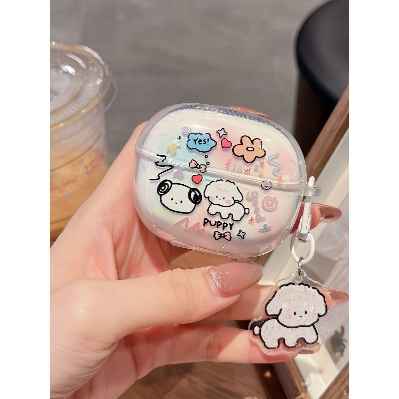 

Strap Ornaments for Redmi Buds6pro Protective Case Xiaomi Redmibuds6pro Earphone Case Xiaomi Air3se Earphone Sleeves Xiaomi Air4se Drop-Resistant Ins Red rice Buds7s Graffiti Puppy [Send Ornament]]