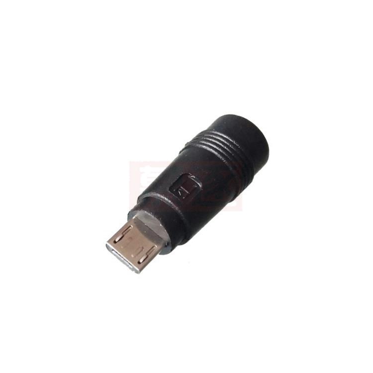 

12 V DC Netzteil DC5.5 * 2,1mm Buchse auf Micro-usb-stecker Adapter 90 Grad für Phone und tablet