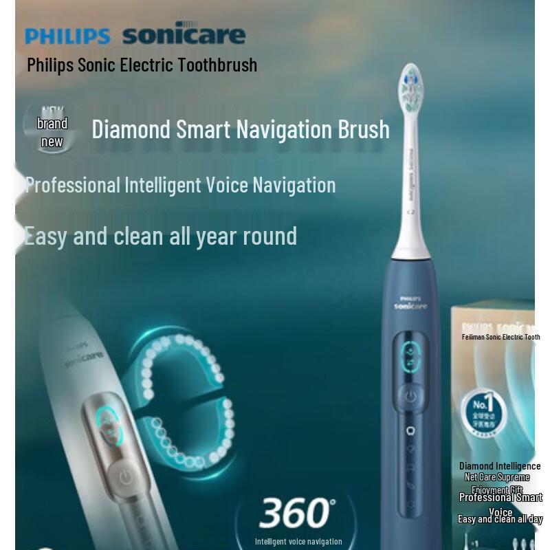 Philips HX5681 AI Navigation Sonic Electric Toothbrush