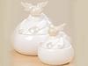 Set of 2 Ceramic Containers Reindeer Alexus Decorative Boxes Christmas