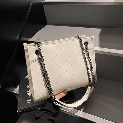 2024 Women's Casual Large Capacity Chain Shoulder Tote & Messenger Bag