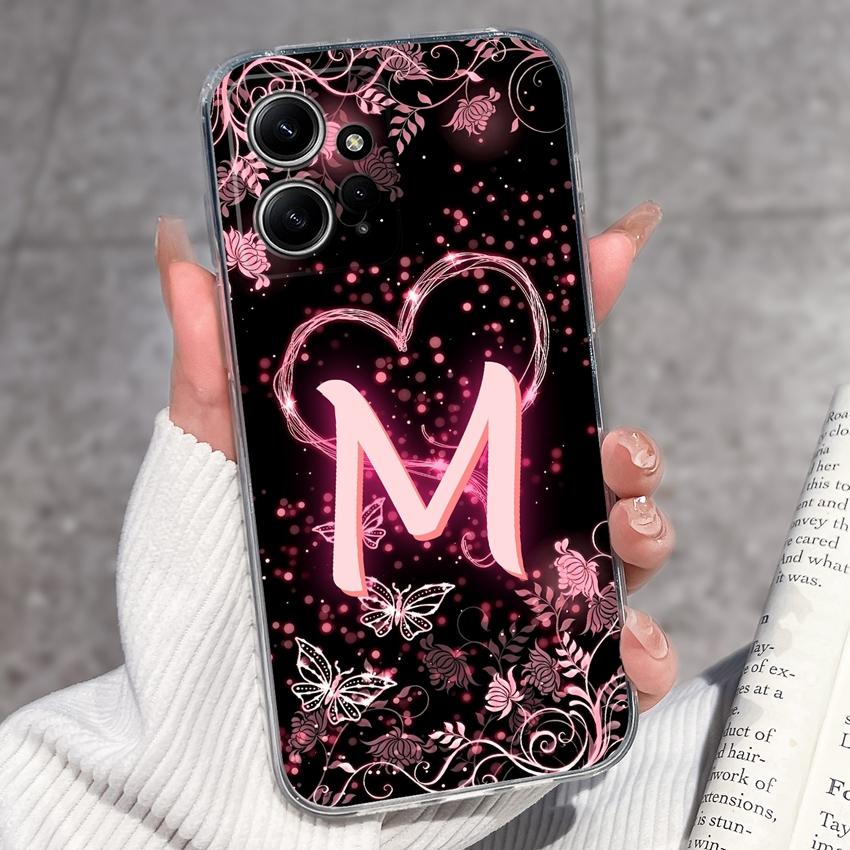 For Redmi Note 12 11 11T Pro Plus 12S 12 Turbo 11S 11SE 5 Plus 5A Pro Phone Cases Star Letters Soft Transparent Silicone Lightweight Back Covers Shell