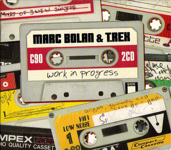 CD МАРК БОЛАН  T.REX  Work In Progress MEDCD729 Edsel 2003 Европа Рок Б/у