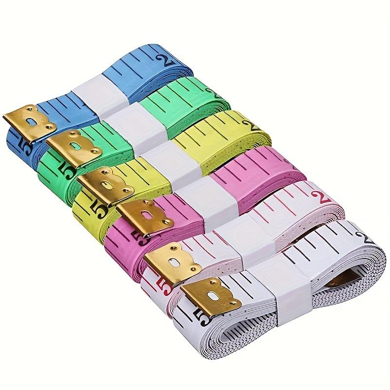 Soft Measuring Tape for Sewing - 60 Inch/150Cm Body Measurement Tailor'S Tape in Assorted Colors